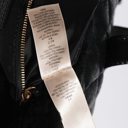 Burberry Sheepskin Quilted Shearling Small Cadet Black 11 of 13