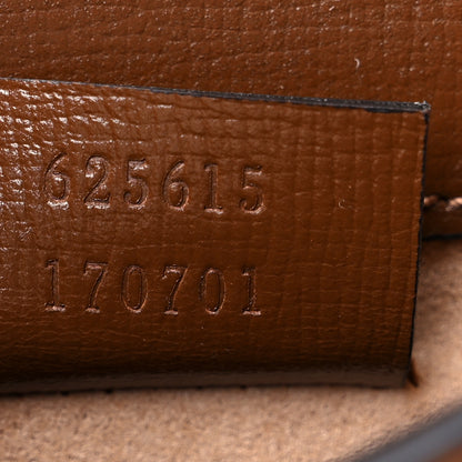 Gucci GG Supreme Monogram Mini Horsebit 1955 Crossbody Bag Beige Brown Sugar 6 of 11