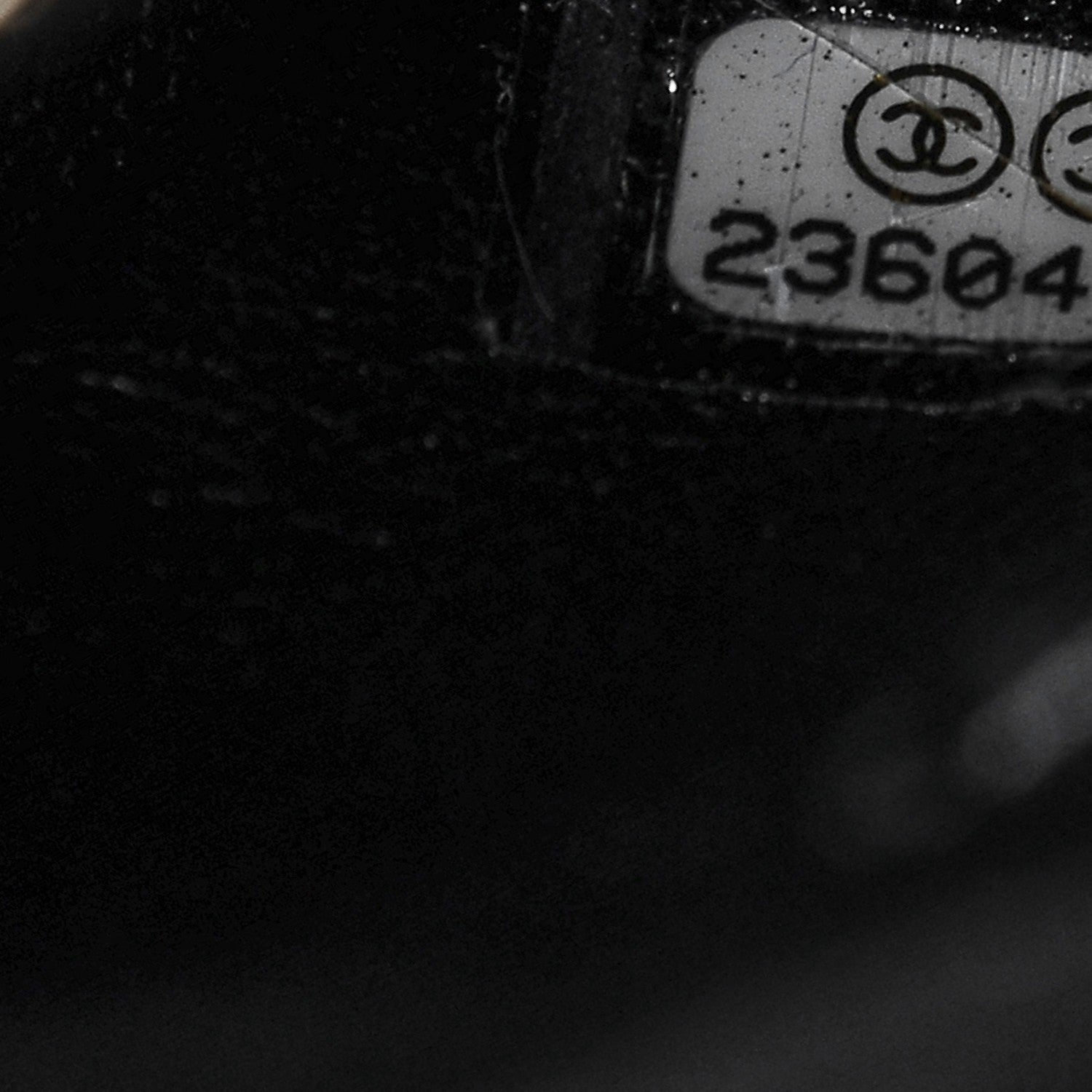 Chanel Iridescent Calfskin Python Patchwork Chevron Small Flap Black 6 of 7