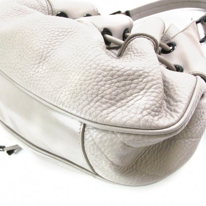 Burberry Prorsum Leather Warrior Hobo Ivory 5 of 11