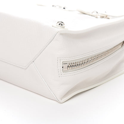 Balenciaga Veau Papier A6 Zip Around Tote White 8 of 9