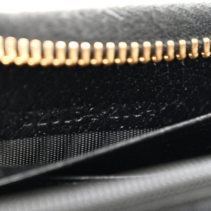 Gucci Calfskin Web Ophidia Zip Around Wallet Black 7 of 7
