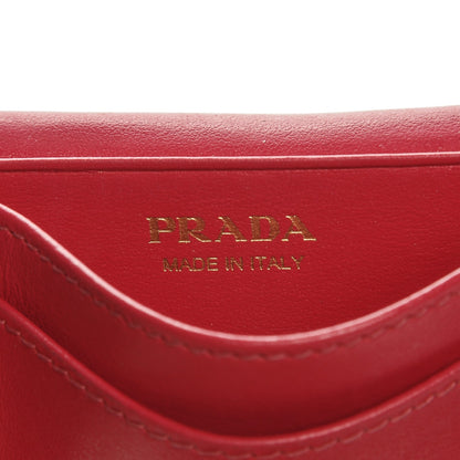 Prada Vitello Move Credit Card Holder Peonia 6 of 6
