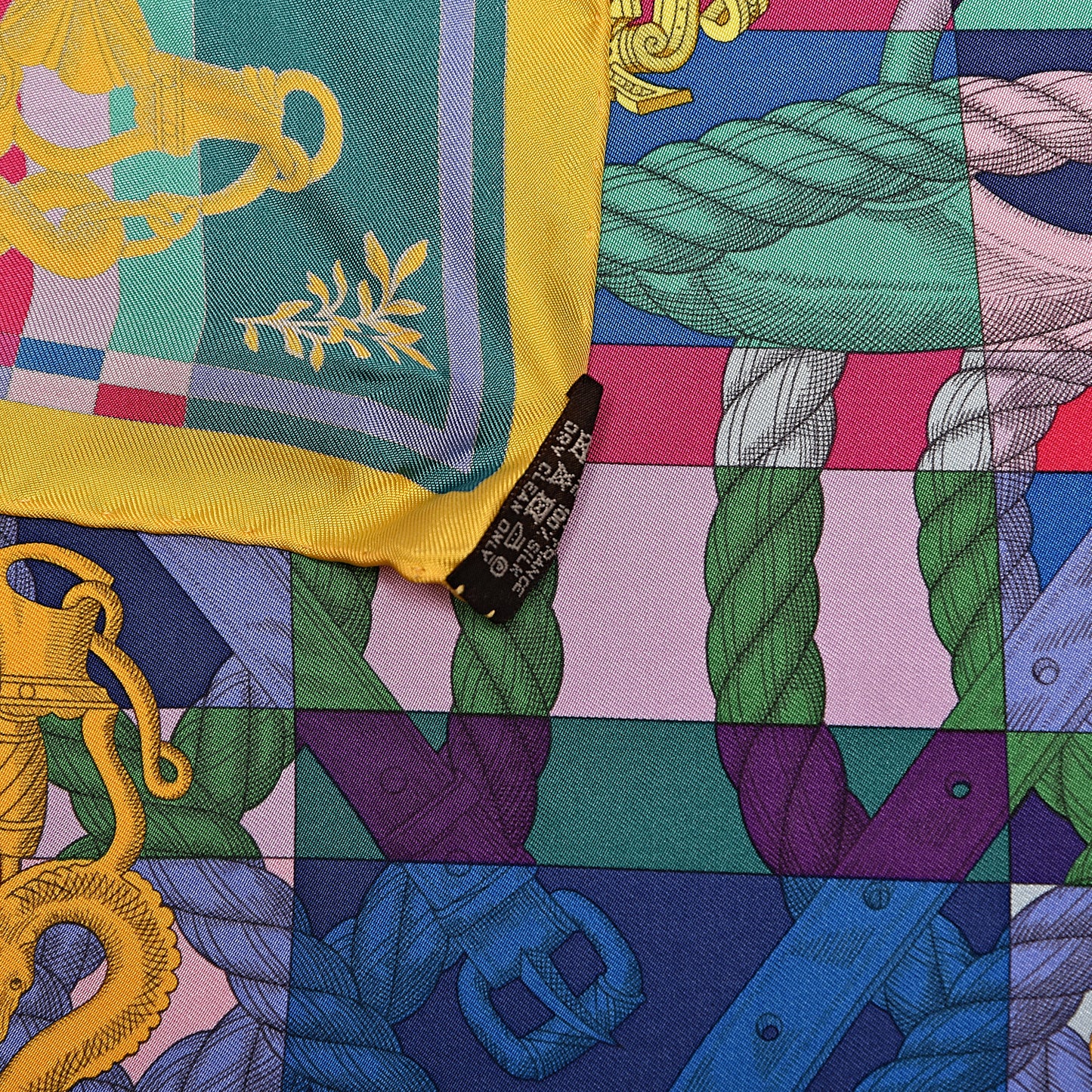 Silk Della Cavalleria Pocket Square
