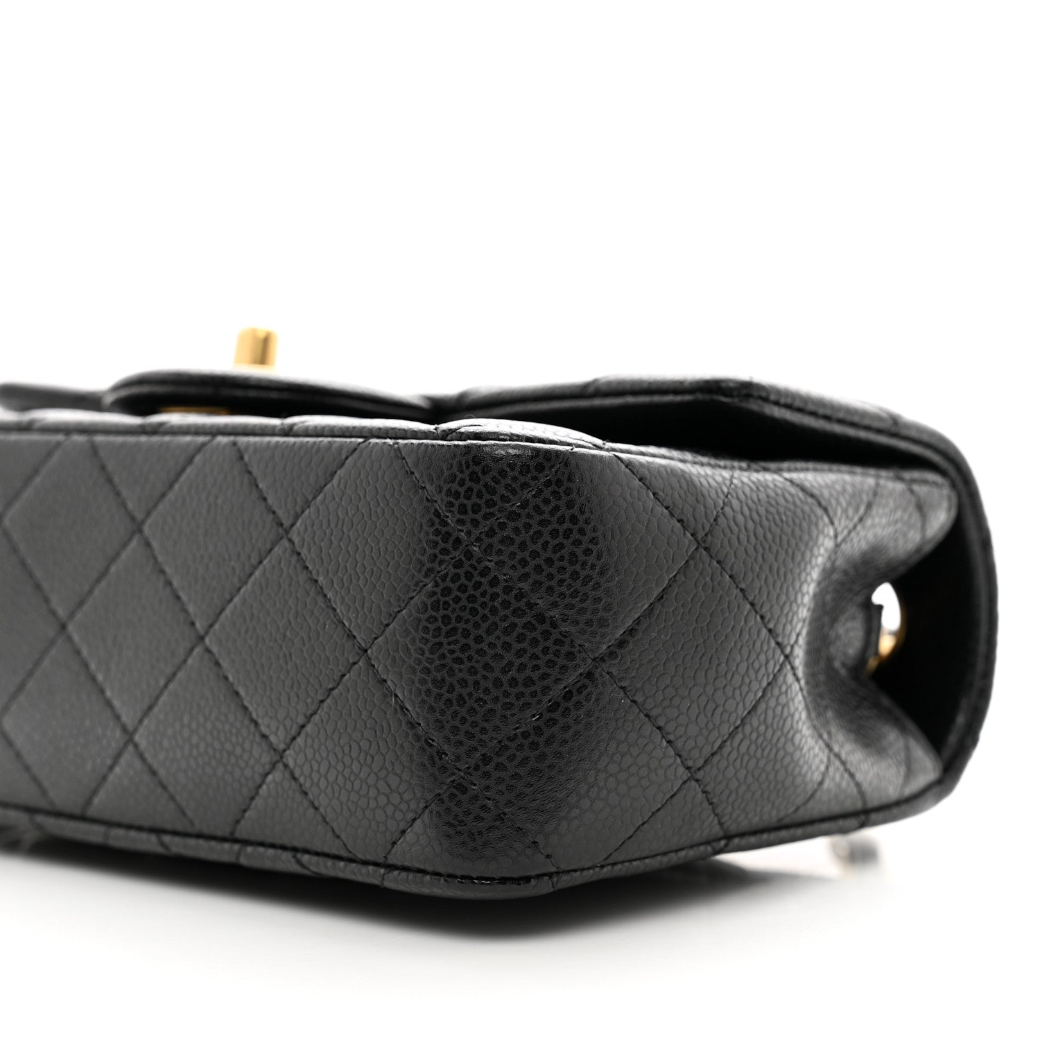 Chanel Caviar Quilted Mini Rectangular Flap Black 10 of 12