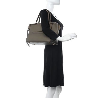 Celine Bullhide Calfskin Small Ring Bag Souris 2 of 17