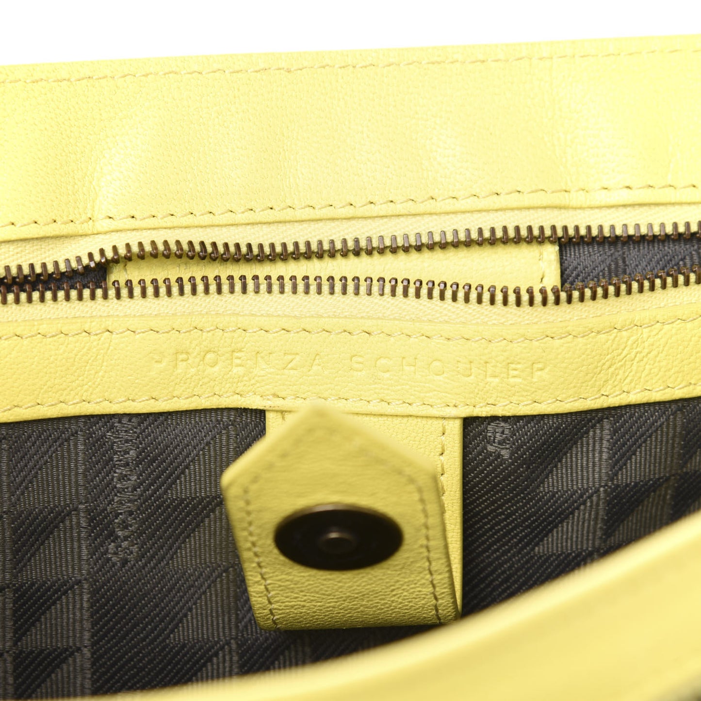 Lambskin PS1 Medium Satchel Sunshine