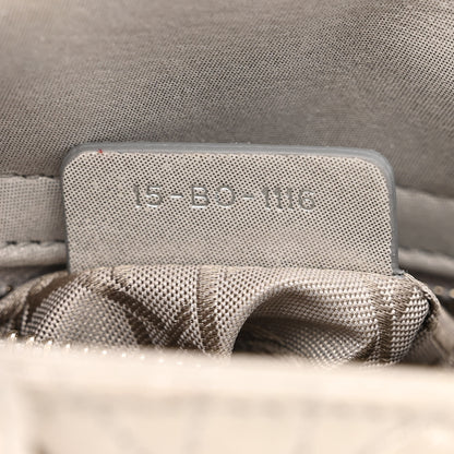 Christian Dior Metallic Lambskin Cannage Mini Lady Dior Silver 7 of 13