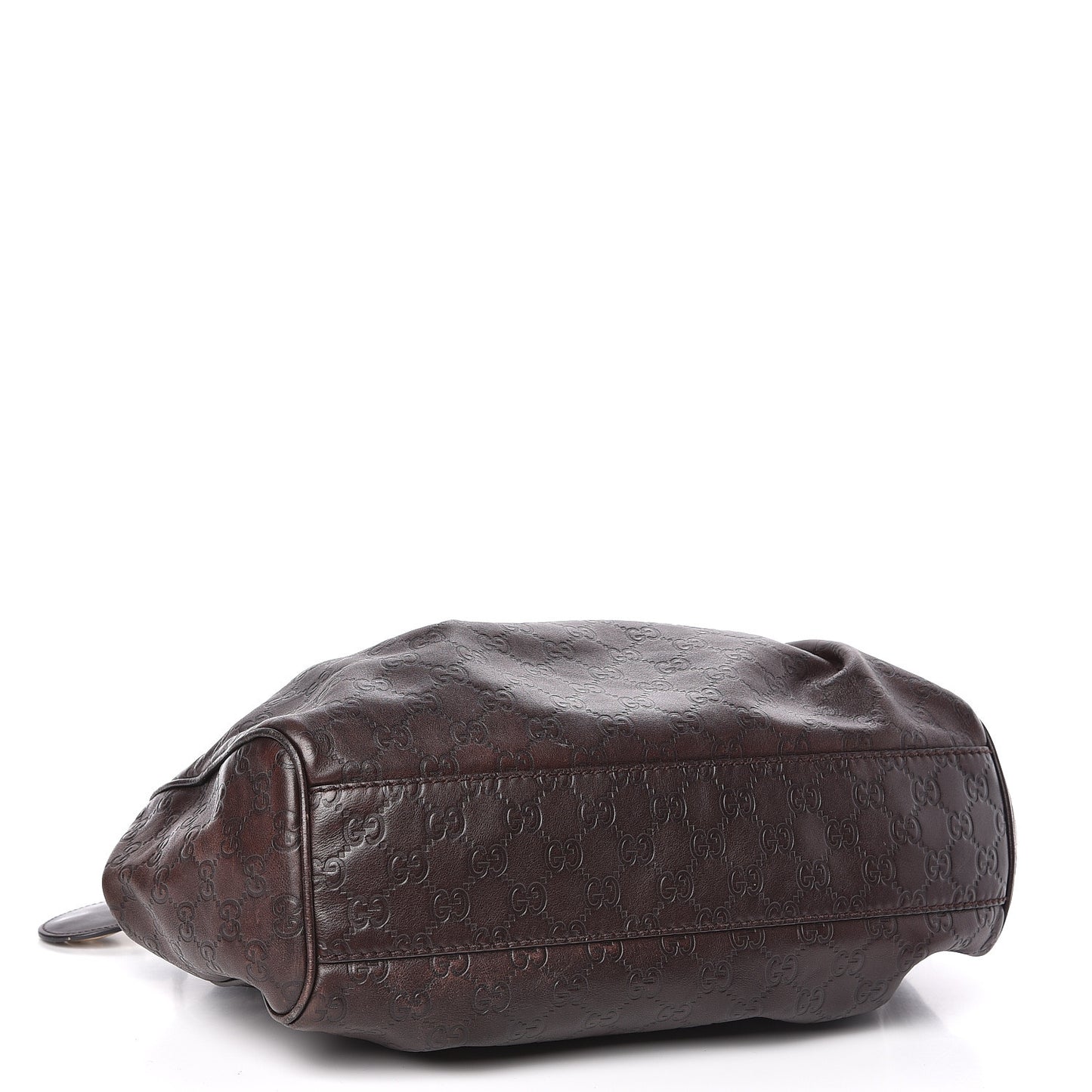 Guccissima Medium Sukey Tote Chocolate