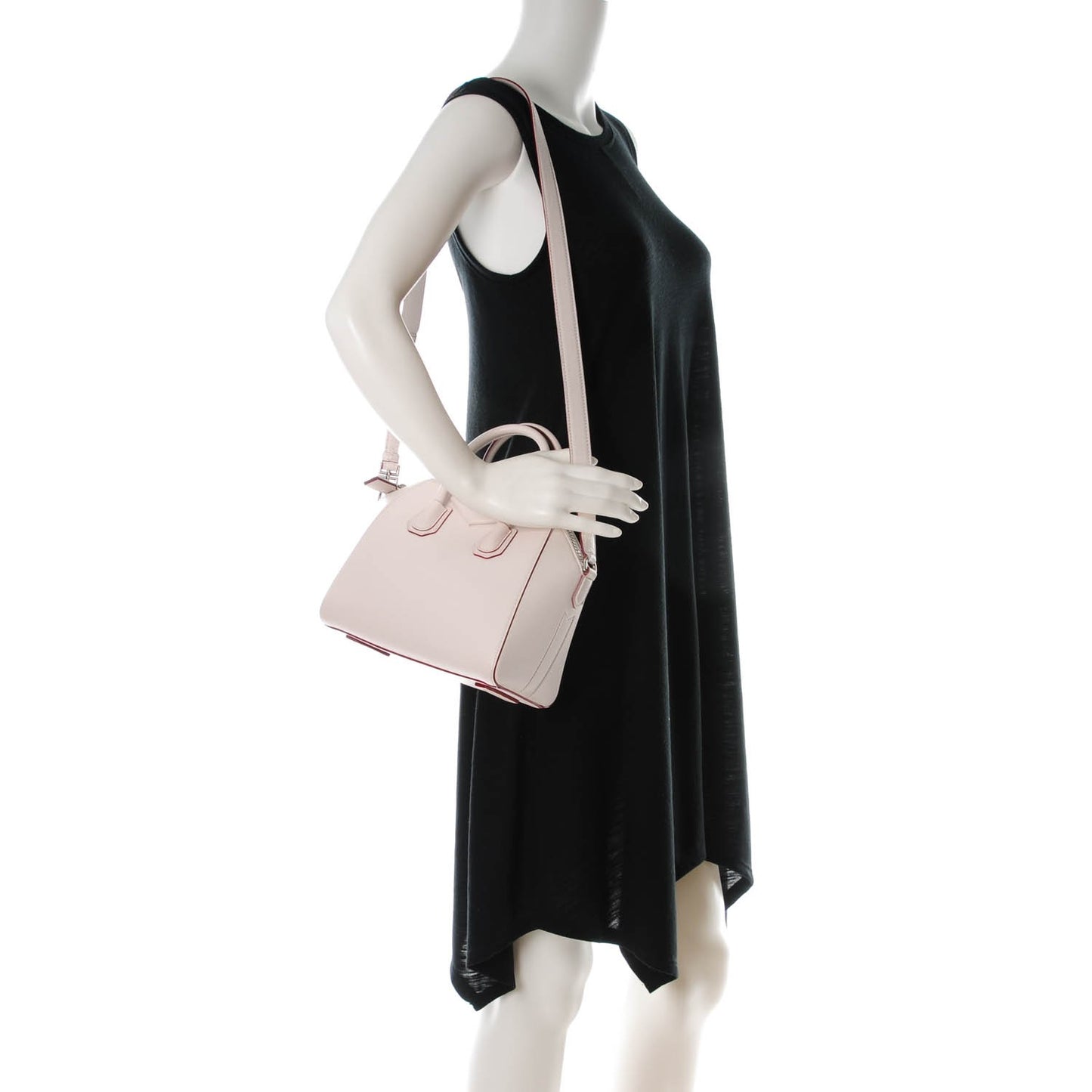 Sugar Goatskin Mini Antigona Pink