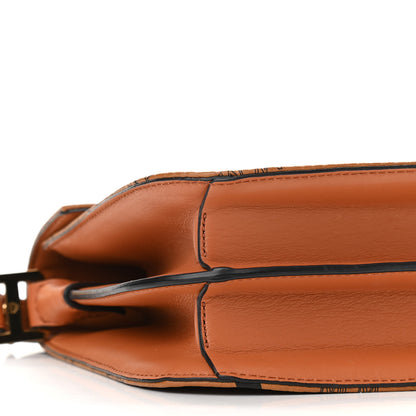 MCM Visetos Studded Small Patricia Crossbody Bag Cognac 4 of 9