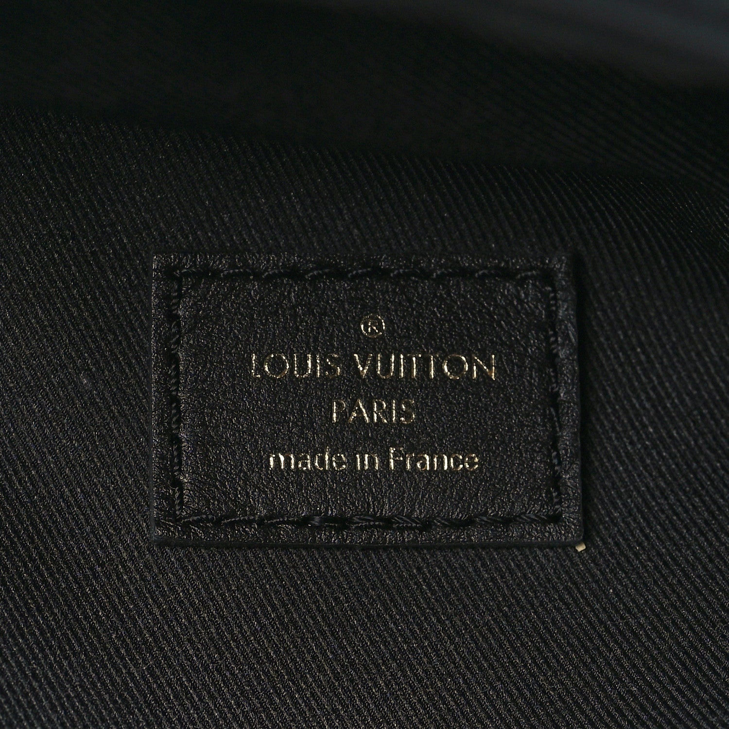 Louis Vuitton Calfskin Quilted New Wave Bumbag Black 6 of 6