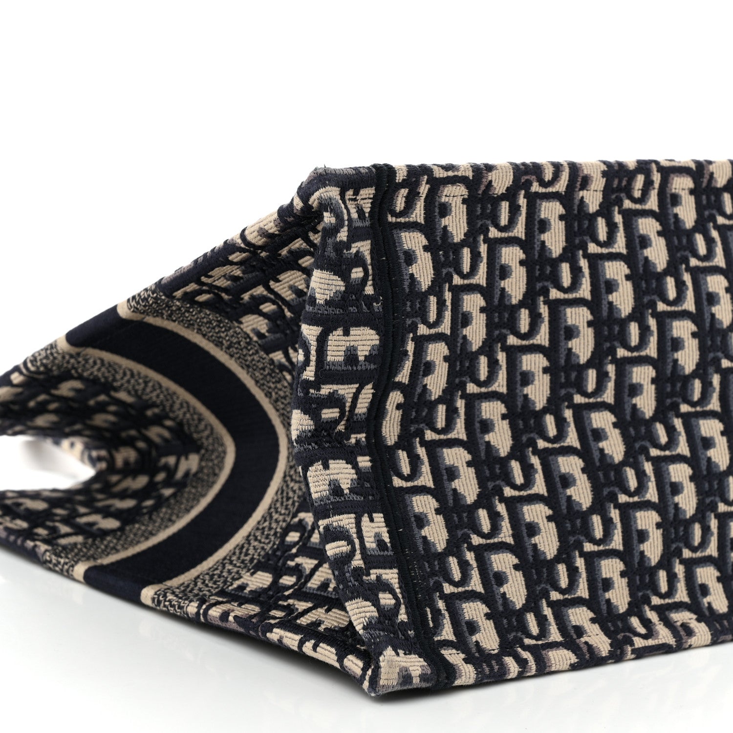 Christian Dior Oblique Medium Book Tote Blue Multicolor 9 of 10