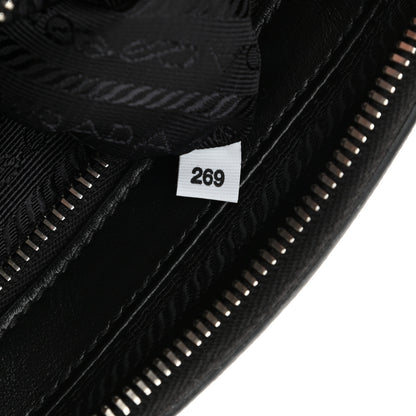 Prada Saffiano Travel Backpack Black 7 of 10