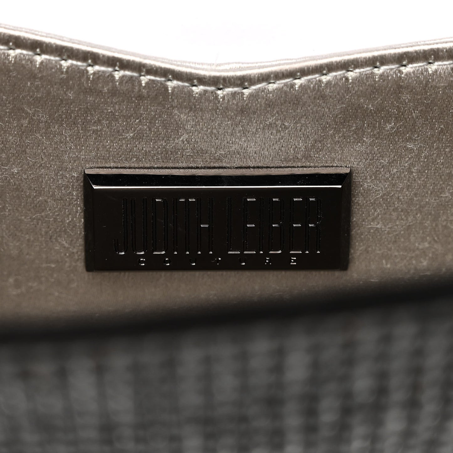 Swarovski Crystal Fizzy Clutch Black