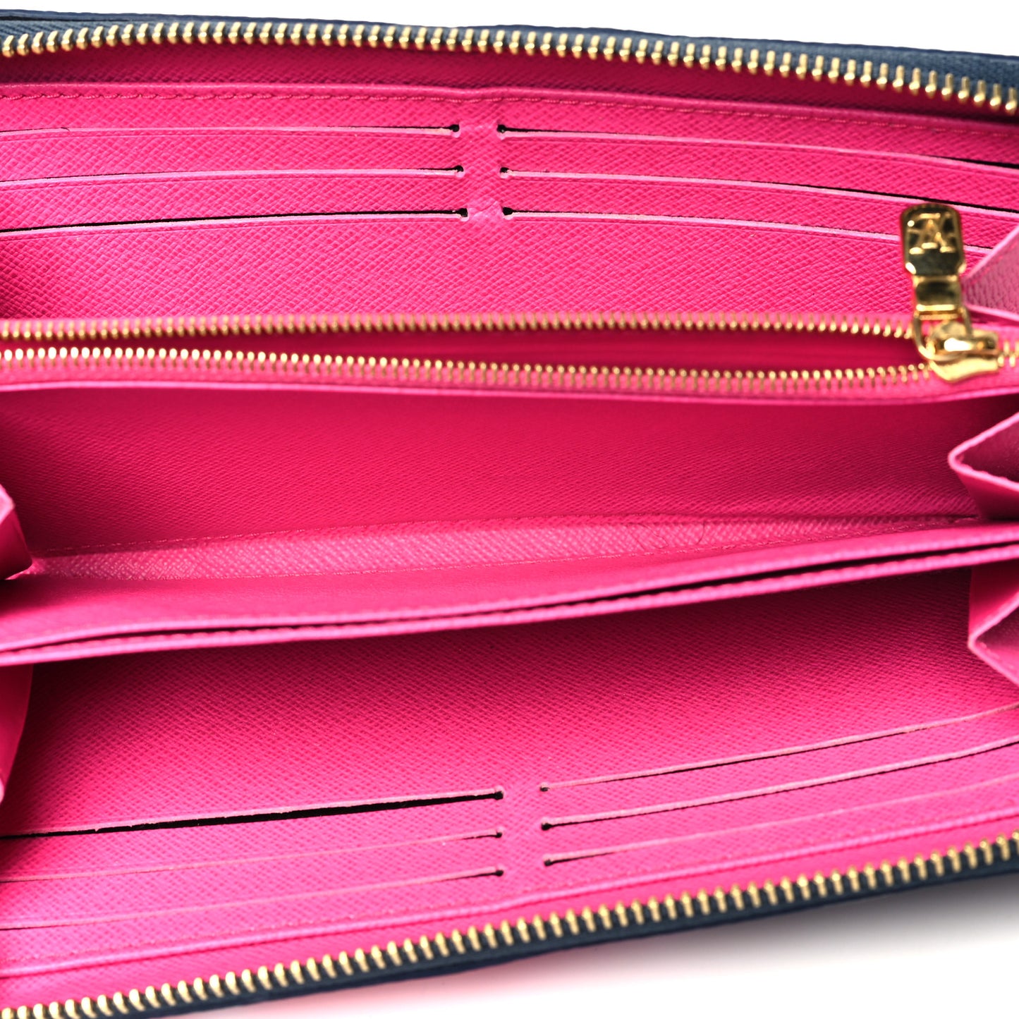 Monogram Giant Spring In The City Zippy Wallet Midnight Fuchsia