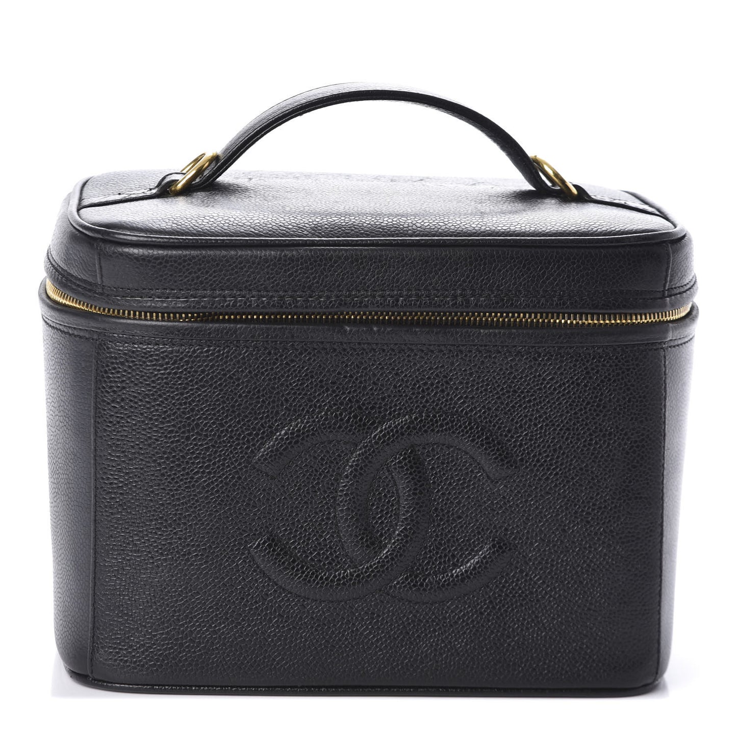 Caviar CC Vanity Train Case Black