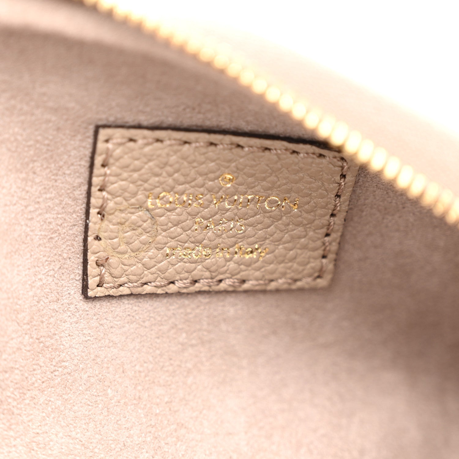 Louis Vuitton Empreinte Mini Bumbag Tourterelle Cream 6 of 9