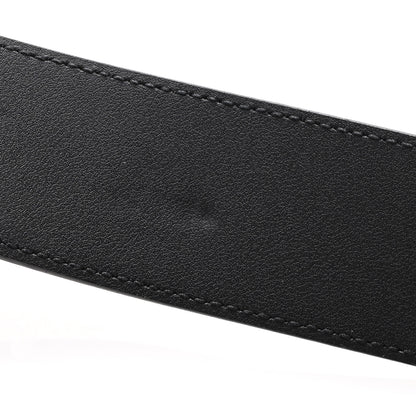 Gucci Moon Calfskin Pearl Double G 40mm Belt 90 36 Black Cream 8 of 11