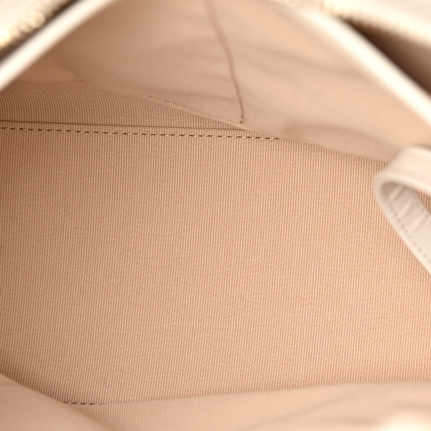 Calfskin CC Zipped Shopping Tote White