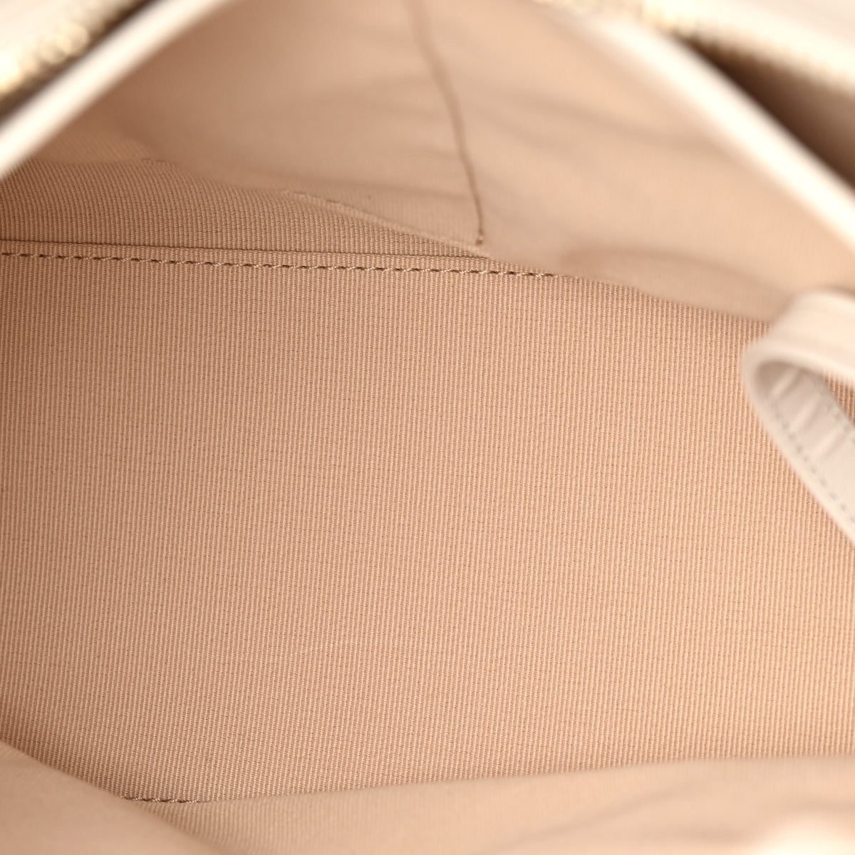 Calfskin CC Zipped Shopping Tote White