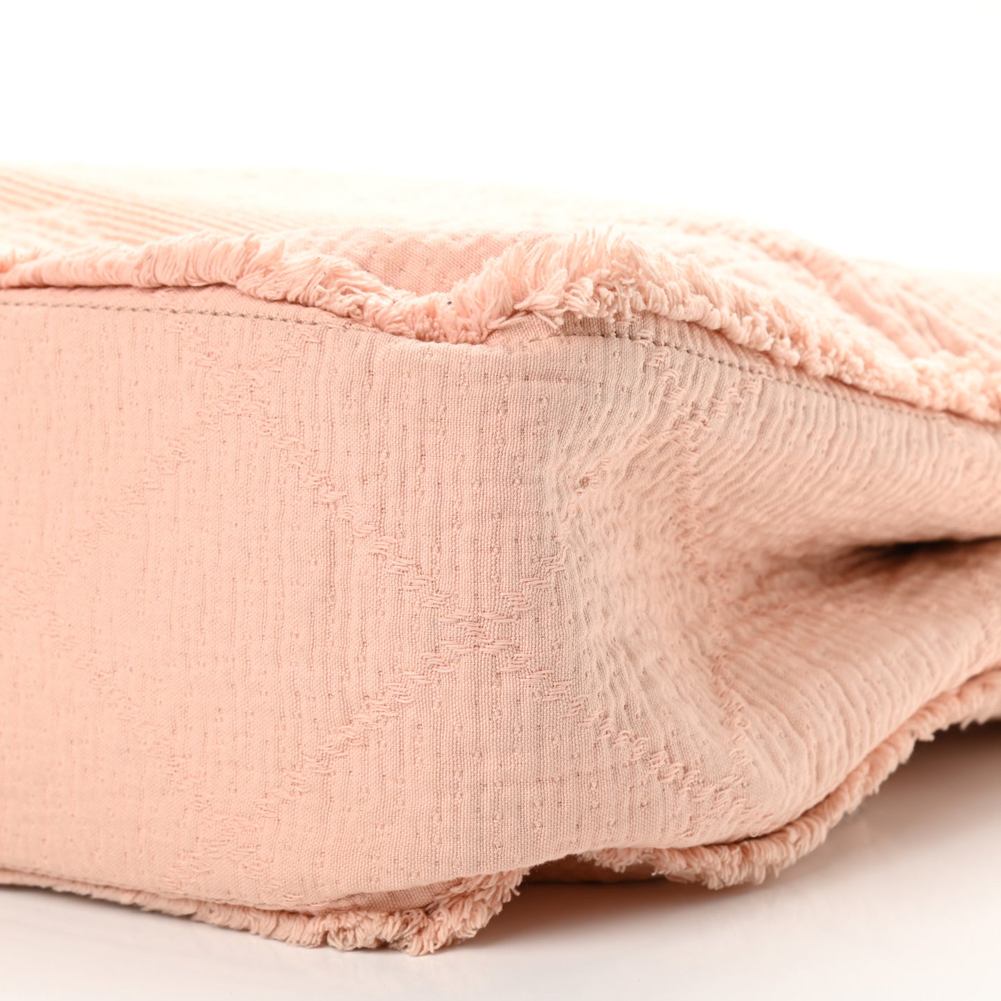 Canvas Extra Large Double Face Shopping Tote Light Pink