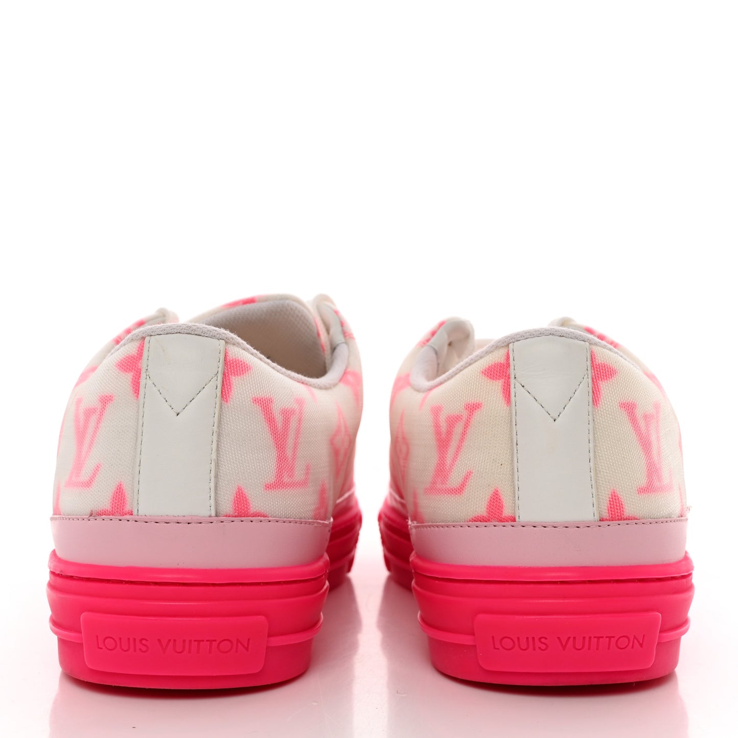 Technical Fabric Monogram Stellar Sneakers 39 Rose Pop