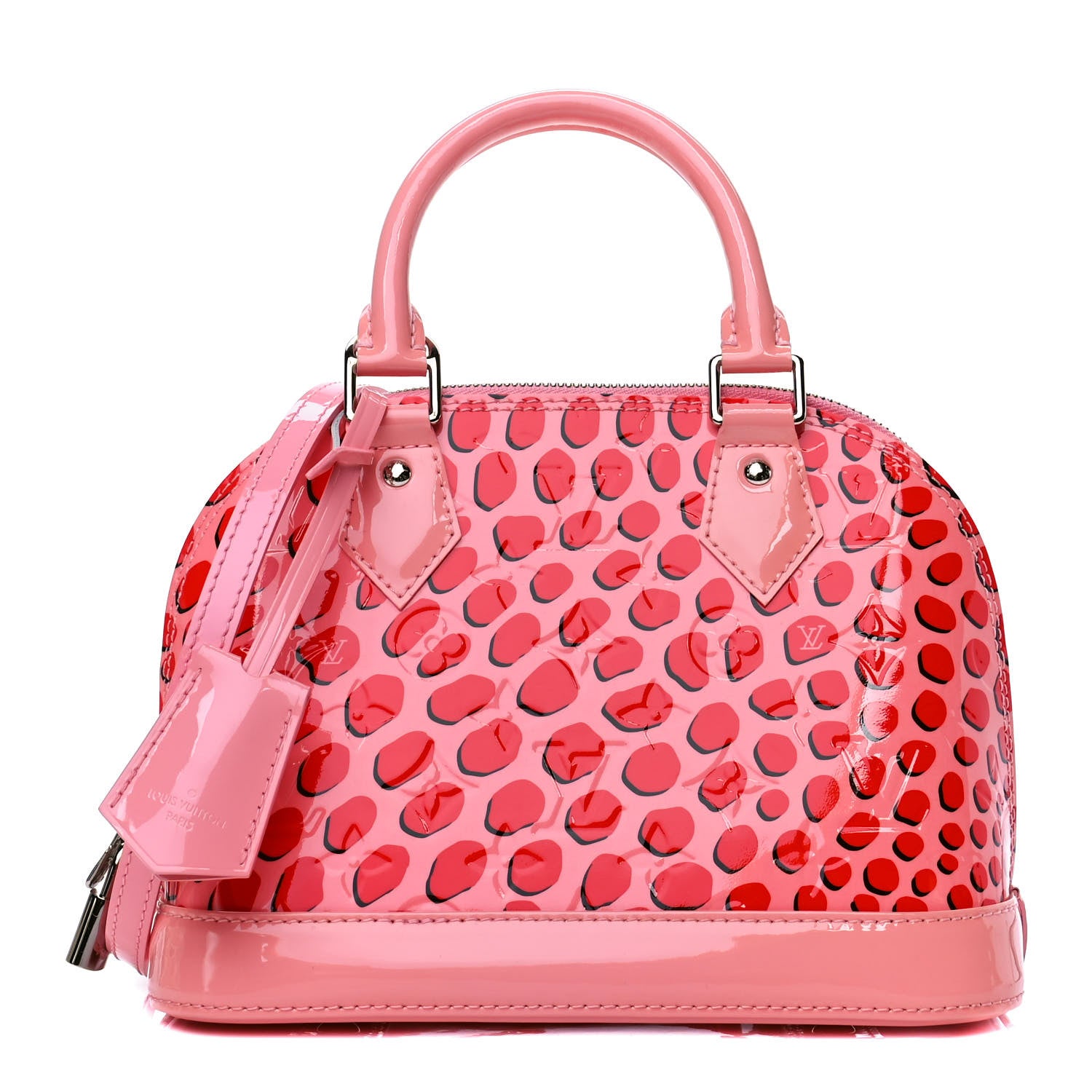 Louis Vuitton Vernis Jungle Dots Alma BB Sugar Pink Poppy 1 of 4