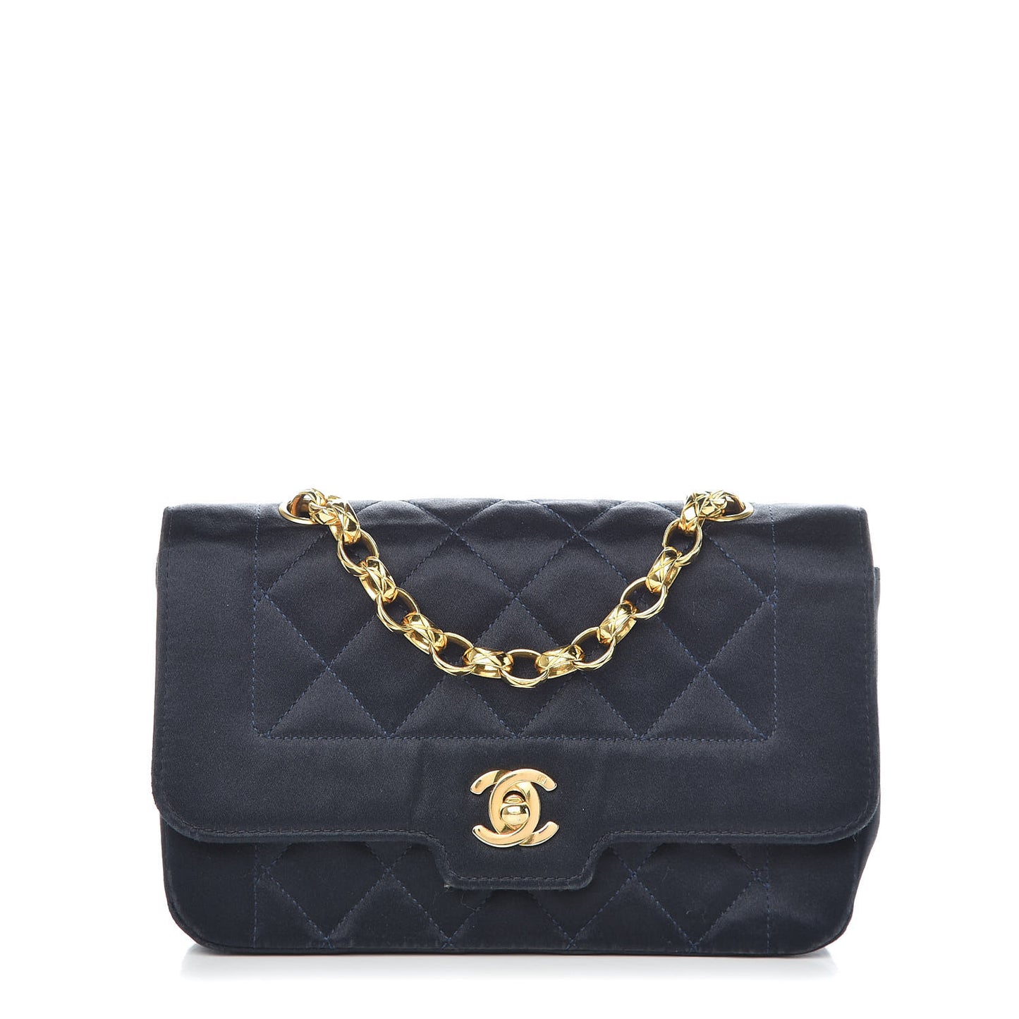 Lambskin Jumbo Flap Black