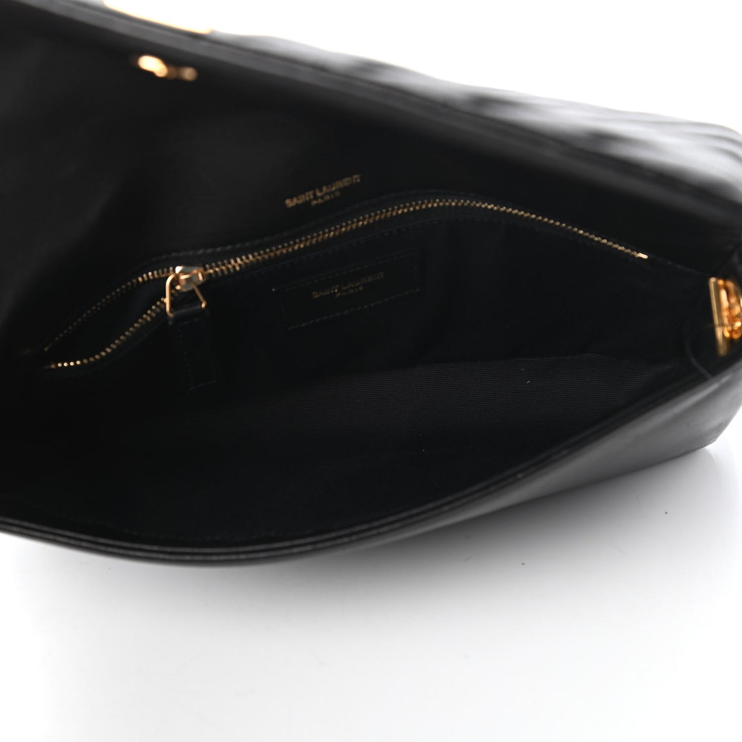 Lambskin Matelasse Monogram Kate 99 Black