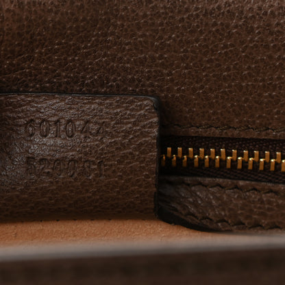 Gucci GG Supreme Monogram Web Small Ophidia Flap Messenger Bag Brown 7 of 10
