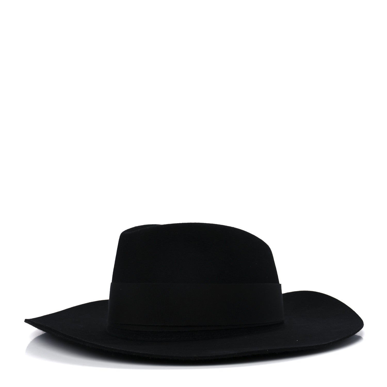 Hermes Rabbit Felt Faubourg Love Hat 57 Black 1 of 13