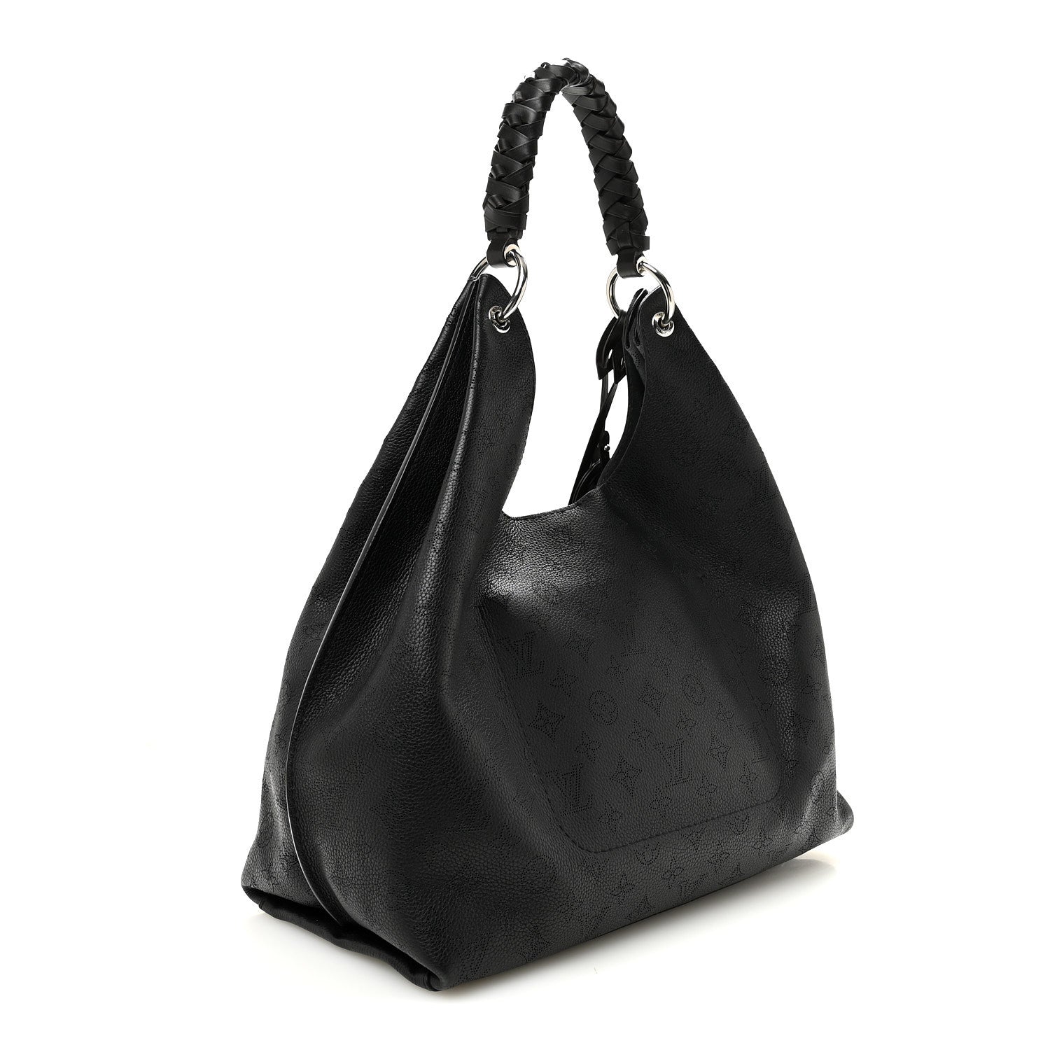 Louis Vuitton Mahina Carmel Hobo Black 3 of 9