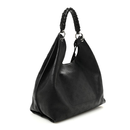 Louis Vuitton Mahina Carmel Hobo Black 3 of 9