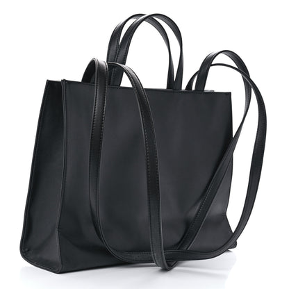 Telfar Vegan Leather Medium Shopping Bag Black 3 of 11