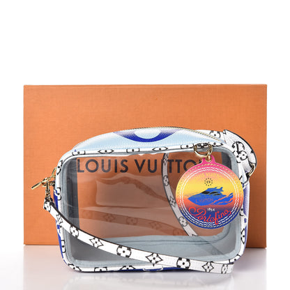 Louis Vuitton Monogram Giant Portofino Beach Pouch Blue 10 of 10