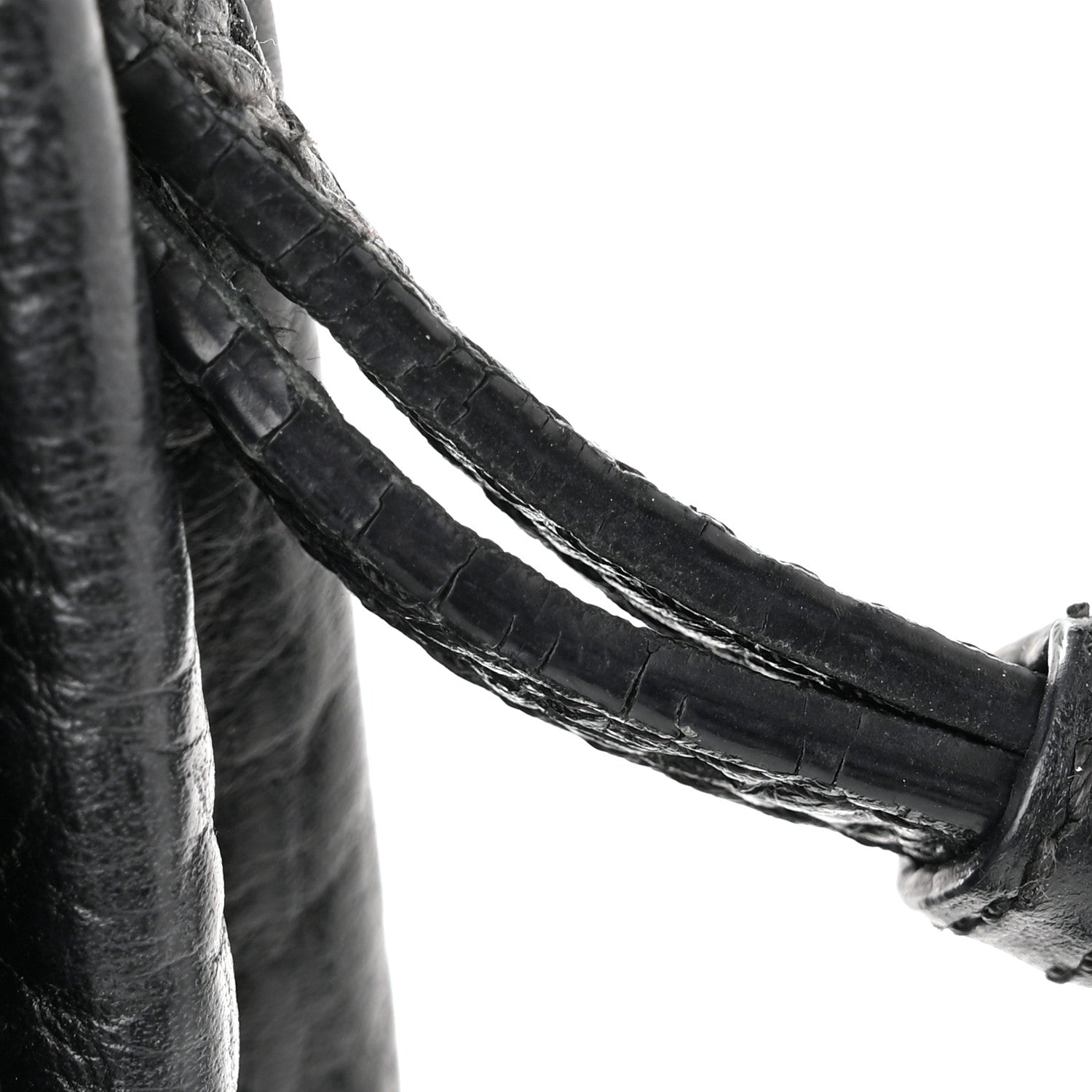 Burberry Signature Grain Calfskin Check Embossed Medium Balmoral Clutch Bag Black 14 of 16