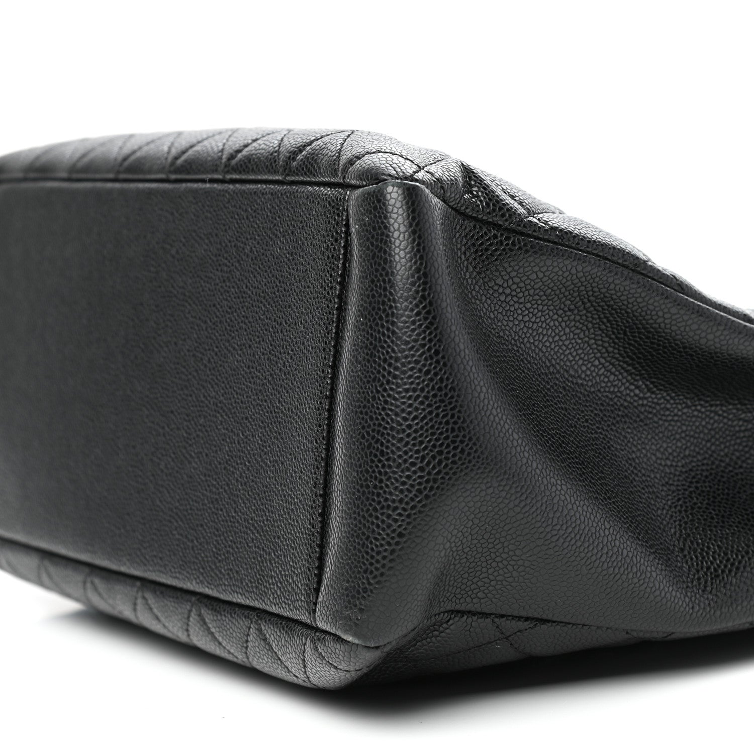 Chanel Caviar Quilted Grand Shopping Tote GST Black 9 of 10