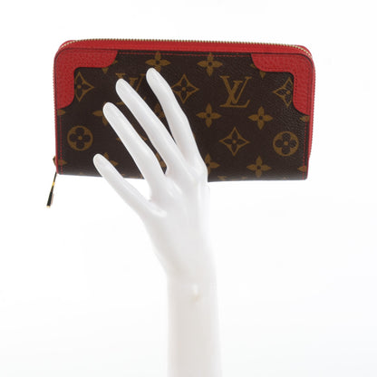 Louis Vuitton Monogram Retiro Zippy Wallet Cherry 2 of 7