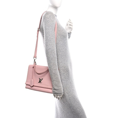 Louis Vuitton Soft Calfskin Lockme II Top Handle Rose Ballerine 2 of 13