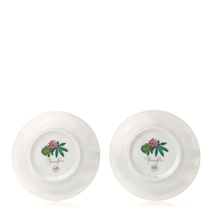 Hermes Porcelain Passifolia Bread and Butter Plate Set of 2 3 of 6