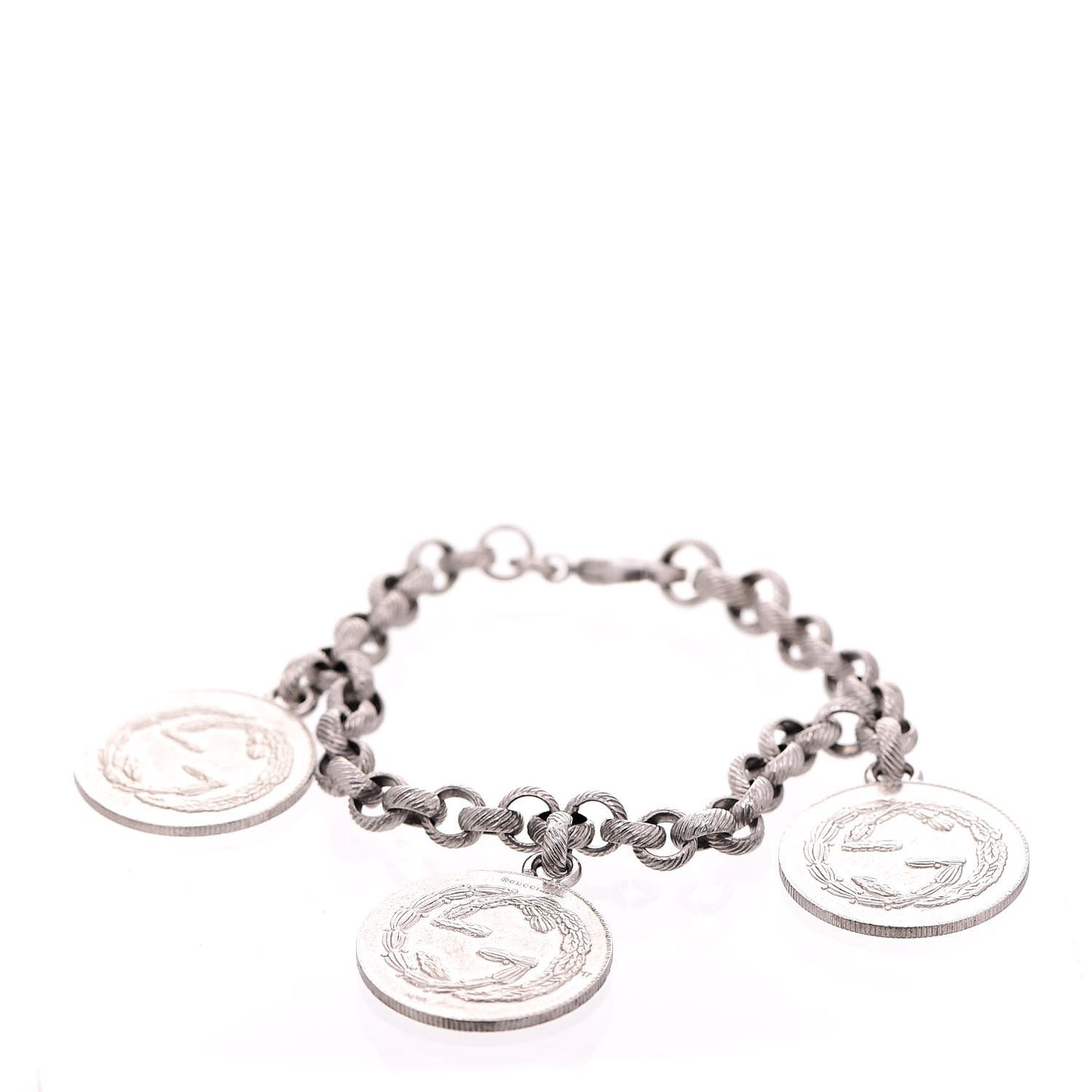Sterling Silver Coin Bracelet