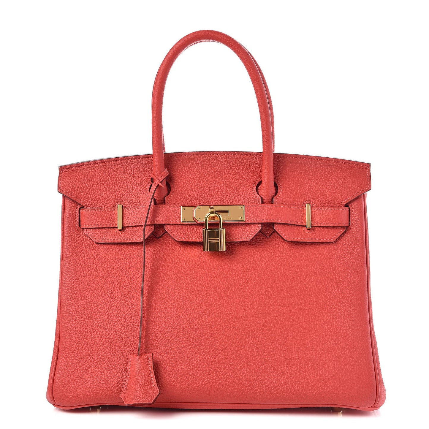 Togo Birkin 30 Rouge Pivoine