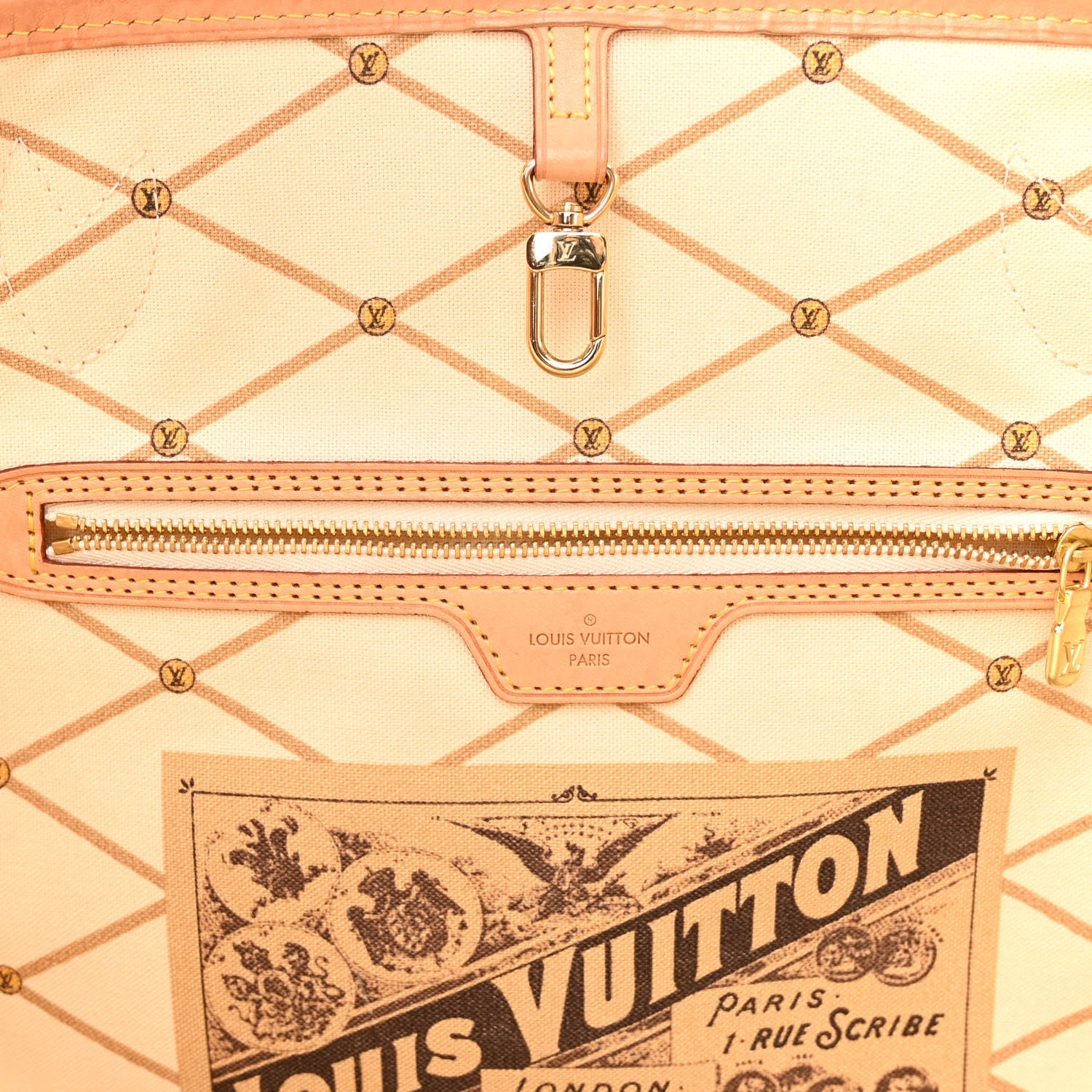 Louis Vuitton Damier Azur Summer Trunks Neo Neverfull MM 7 of 11