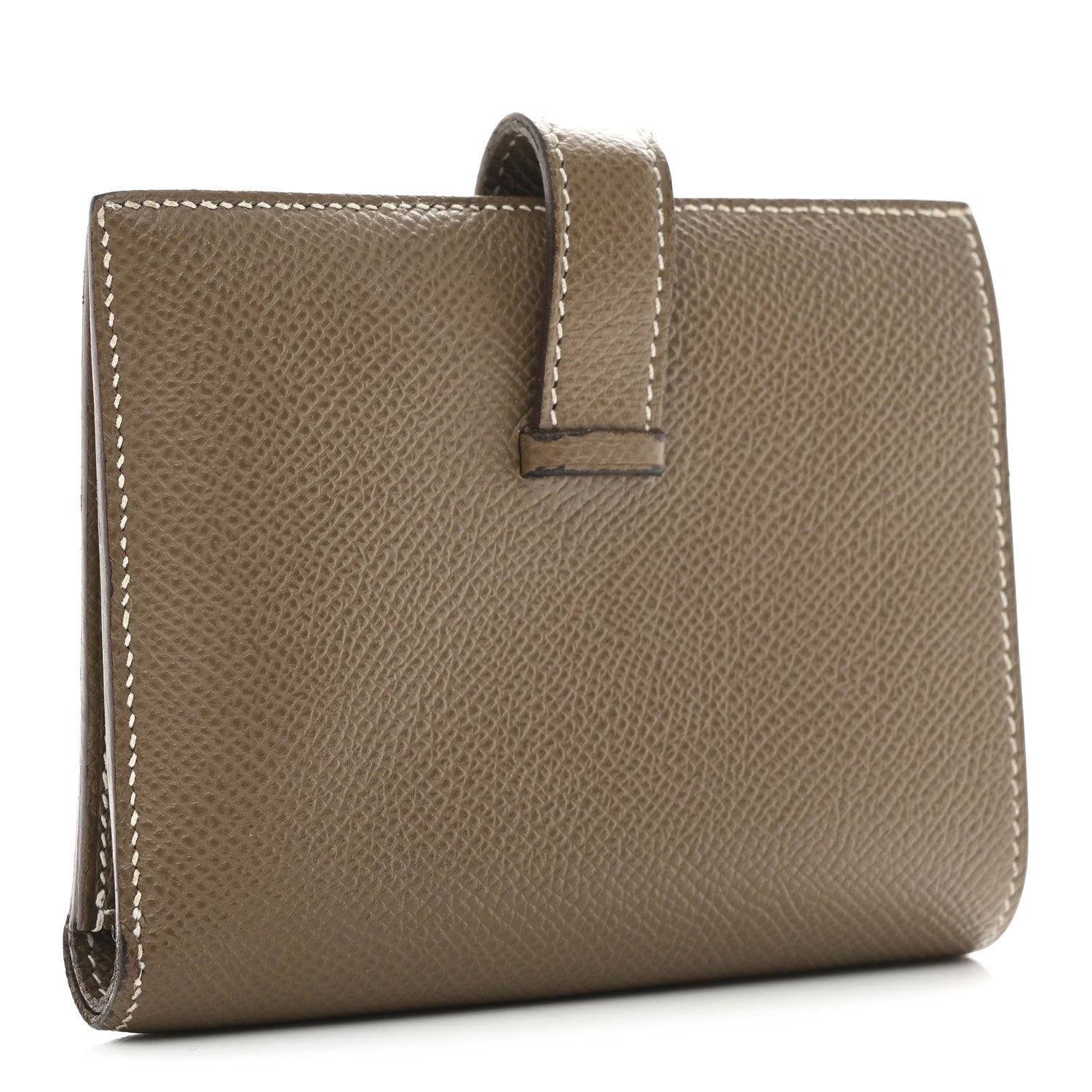 Hermes Epsom Bearn Compact Wallet Etoupe 3 of 11