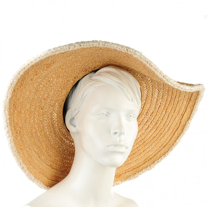 Chanel Straw CC Floppy Hat 57 Beige 3 of 10