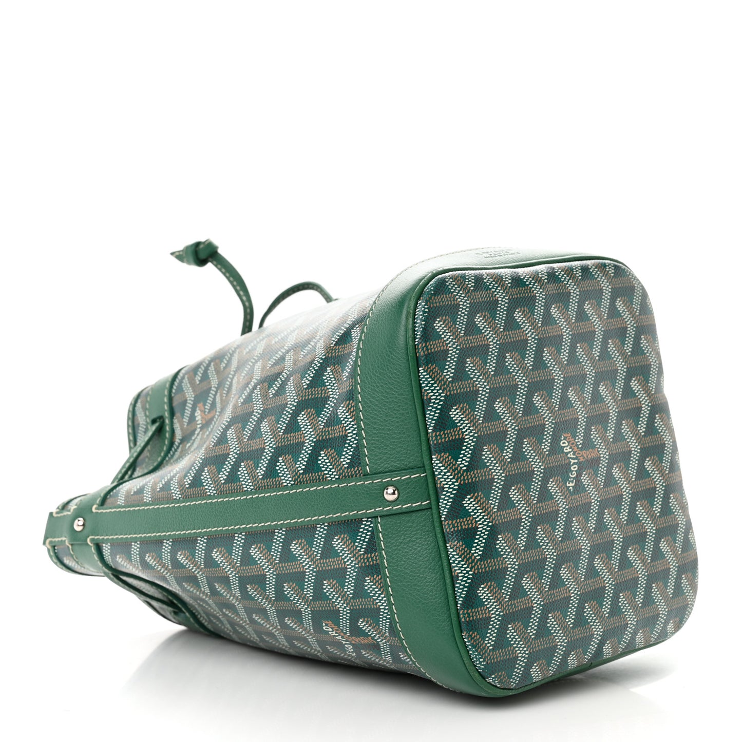 Goyardine Petit Flot Bucket Bag PM Green