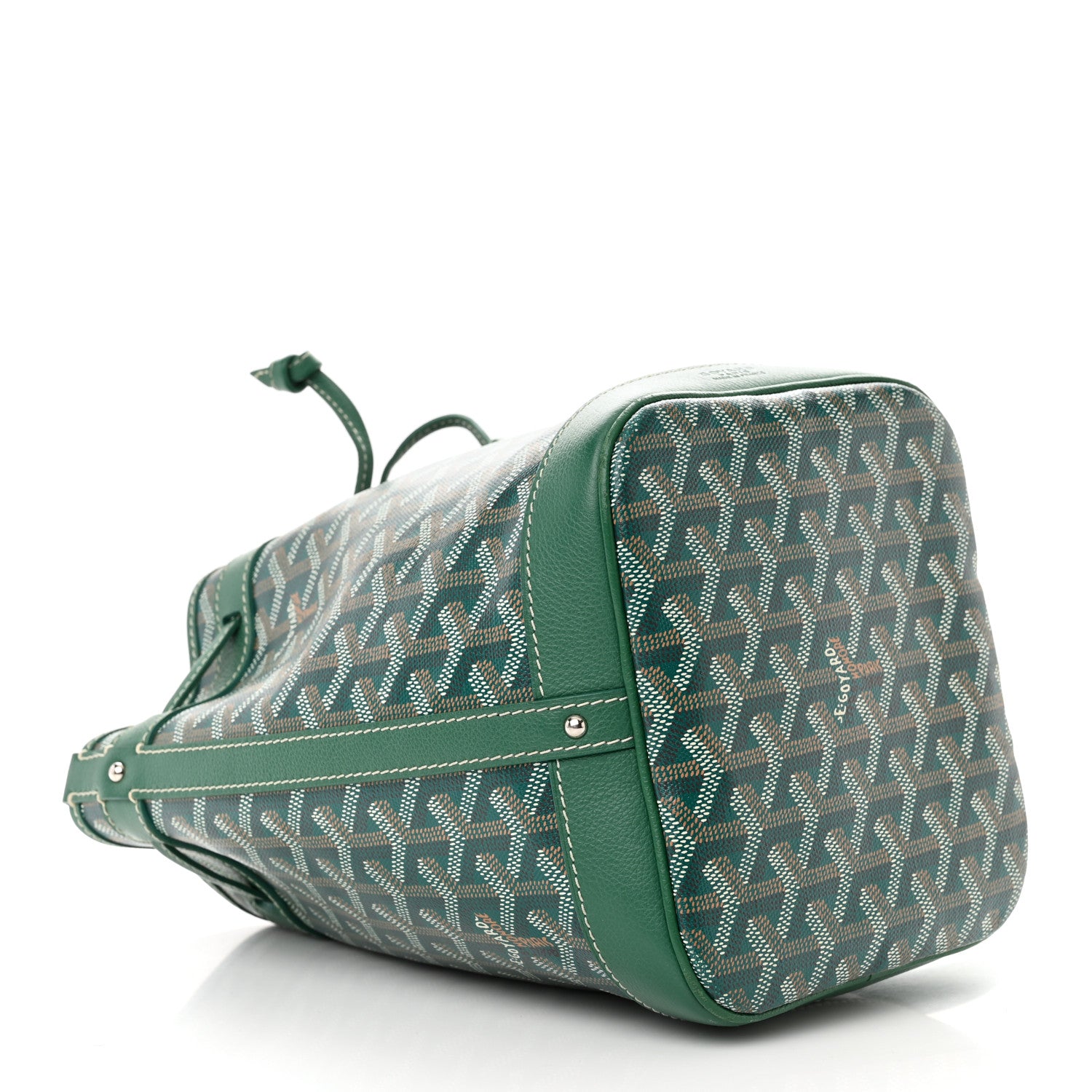Goyard Goyardine Petit Flot Bucket Bag PM Green 4 of 11