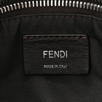 Fendi Vitello King Logo Embossed Medium By The Way Boston Bag Cuoio 6 of 12