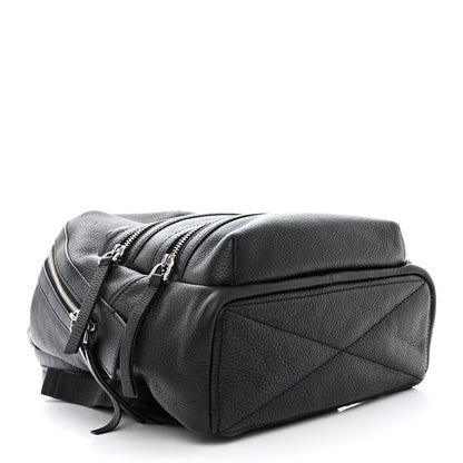 Marc Jacobs Pebbled Calfskin Biker Backpack Black 3 of 12